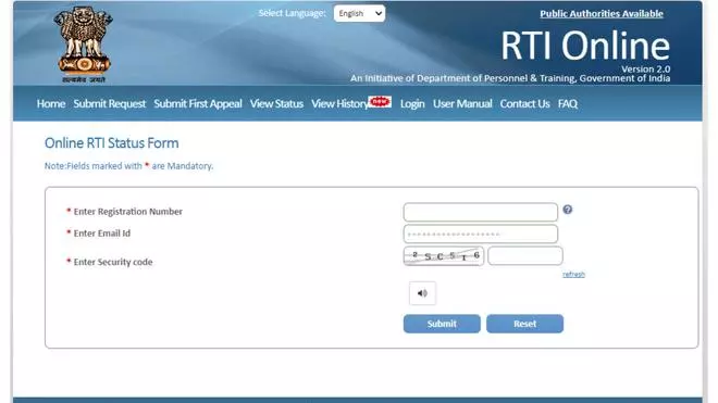 Rti Know How To Check Rti Application Status The Hindu Businessline